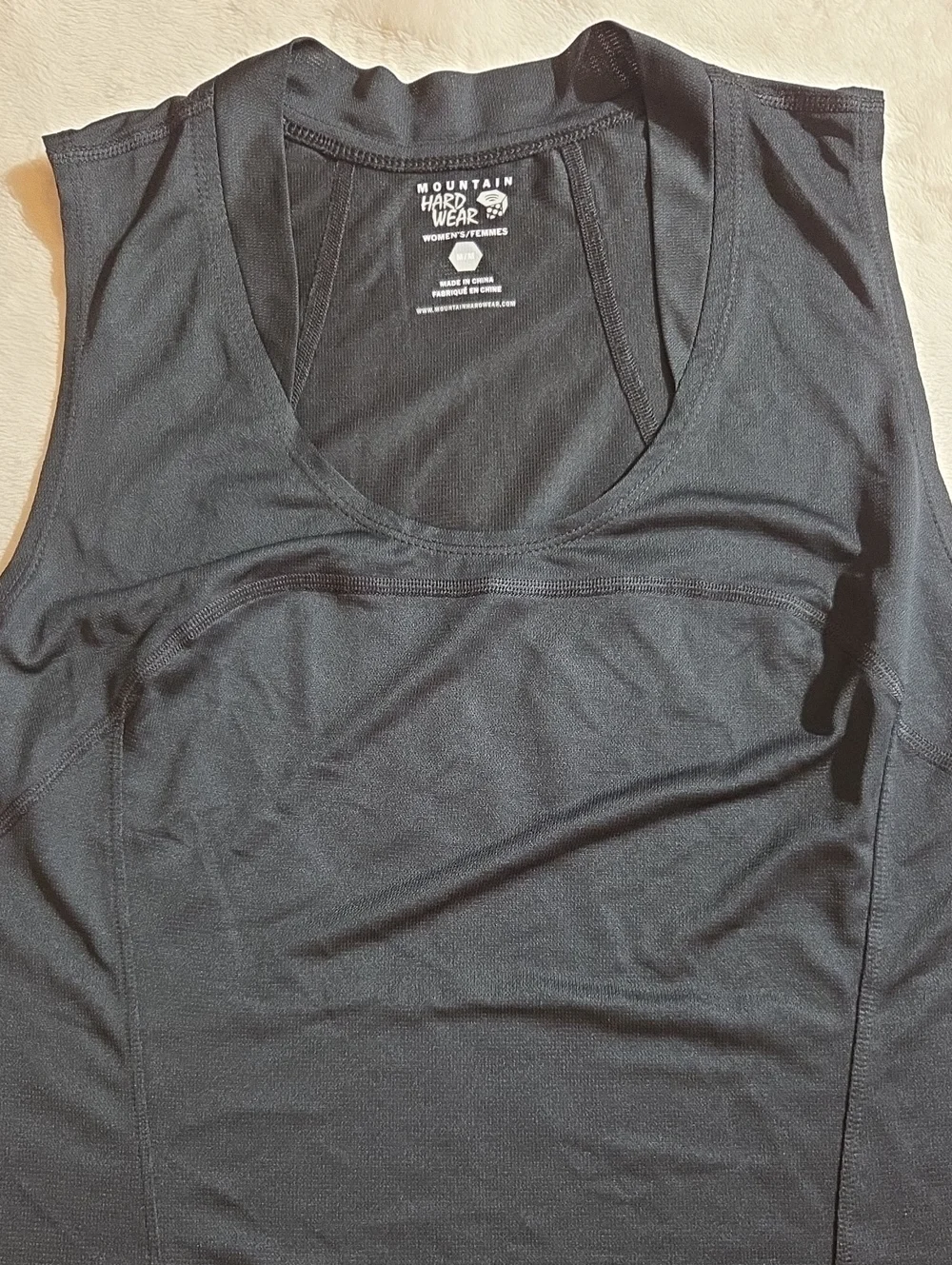 Mountain Hardwear Women's Black Performance Tank Top